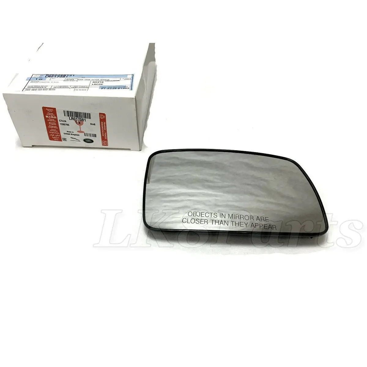 Exterior Mirror Glass Right Rh Genuine 1