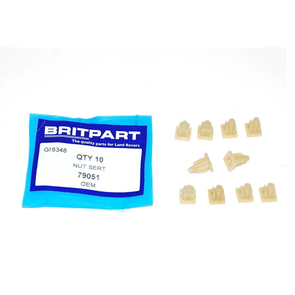 Headlamp Mount Nutsert For Defender Set Of 10 1