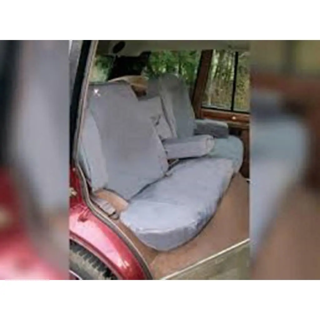 Front Seat Waterproof Seat Covers Set Gray 1