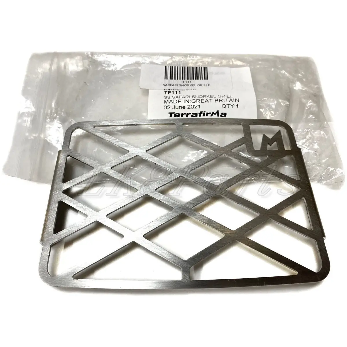 Stainless Steel Safari Raised Air Intake 1