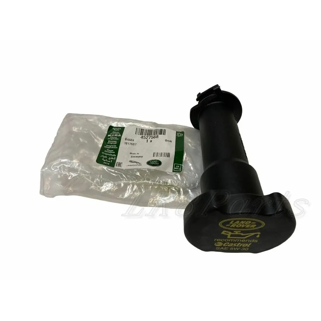 Engine Oil Filler Cap/Pipe - Genuine 1