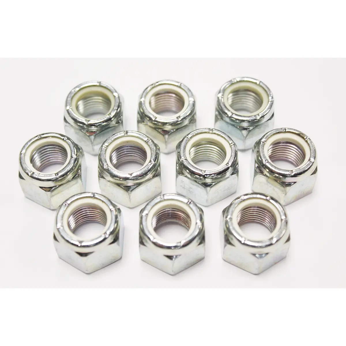 Rear Suspension 1/2 Unf Nut Nyloc Set X10 1