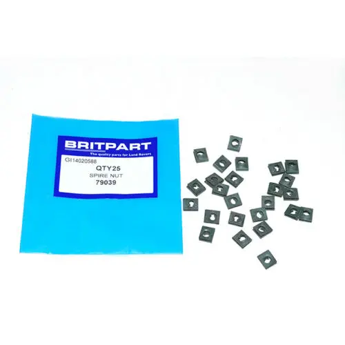 Land Rover Spire Nuts Set Of 25 1