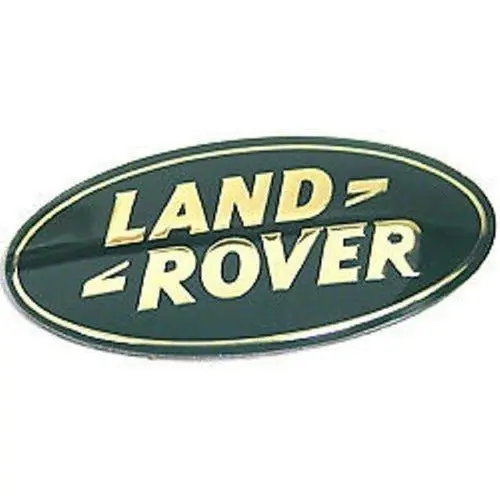 Grille Badge Green On Gold Genuine 1