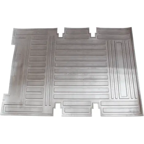 Rubber - Ridged Rear Loadspace Mat 1