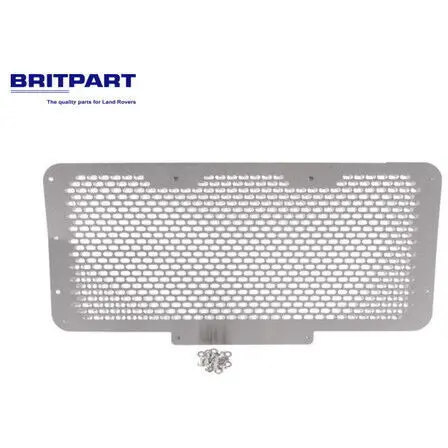 Stainless Steel Front Grille In Natural Finish 1