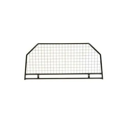 Defender 90 With Bulkhead Half Height Grey Mesh Dog Guard 1