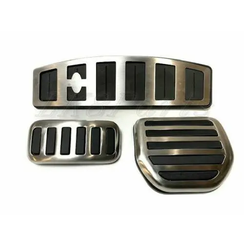 Pedal Pad Covers Kit Bright Finish 1