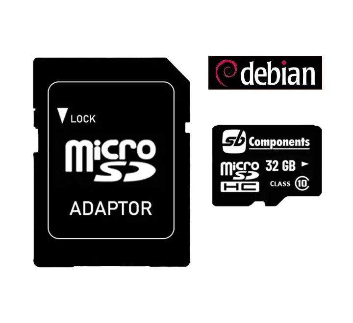 Debian Bullseye Pre-Loaded Microsd Card For Rock 5B, 4Se, 4C+, 4C, 3A & 3C 1