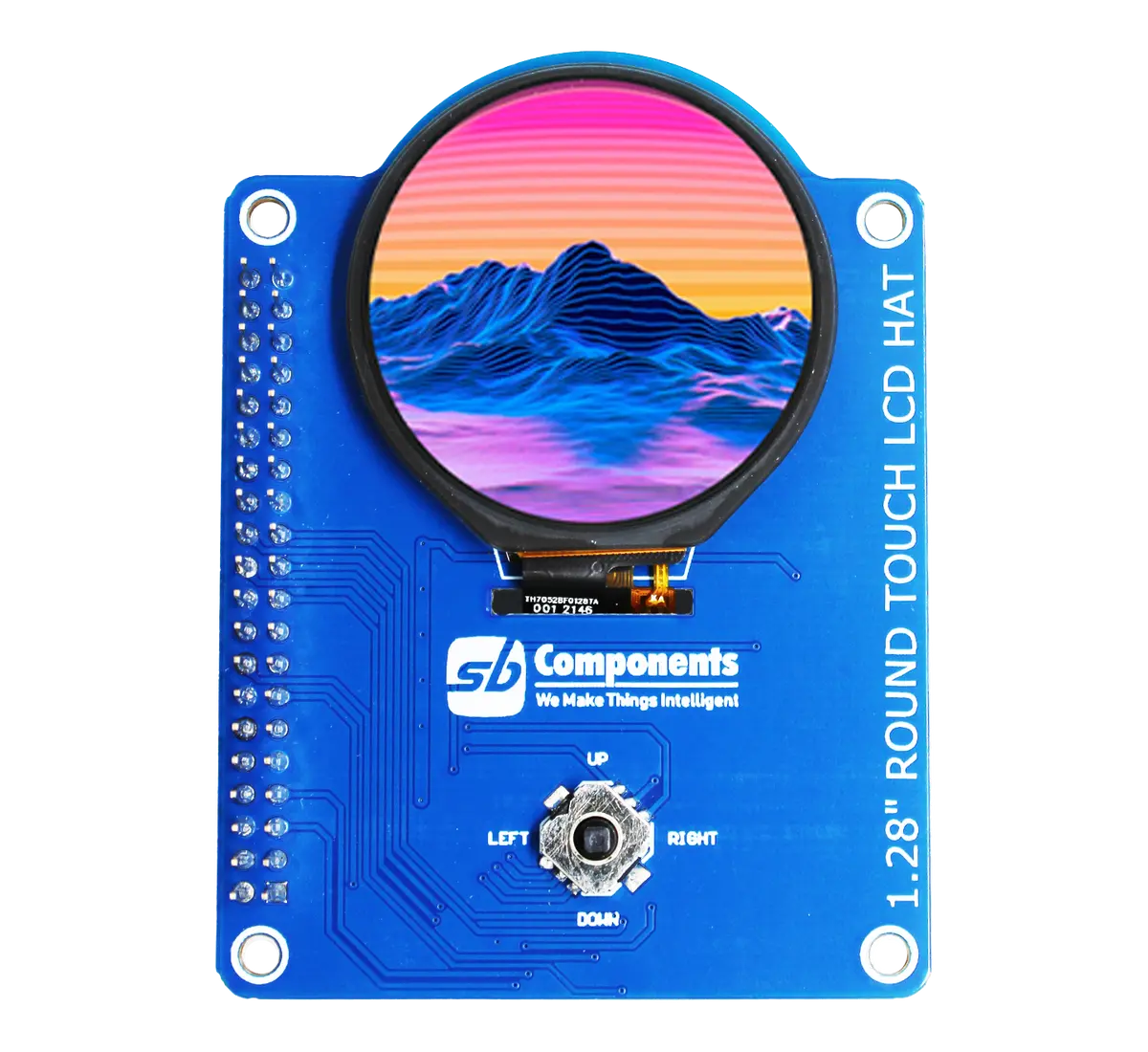 1.28 Round Touch Lcd Hat 1