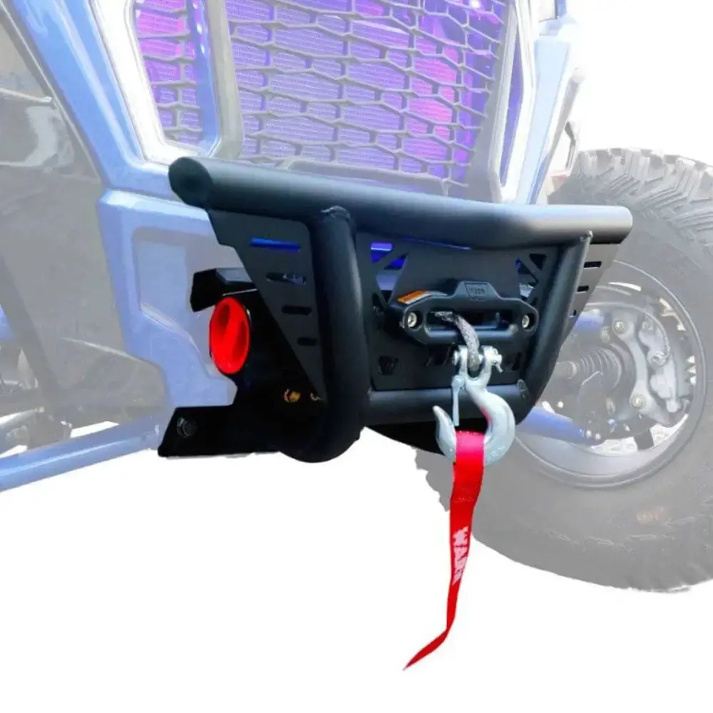 Short Front Bumper W/Winch Mount Polaris Rzr Turbo S 2019-2022 1