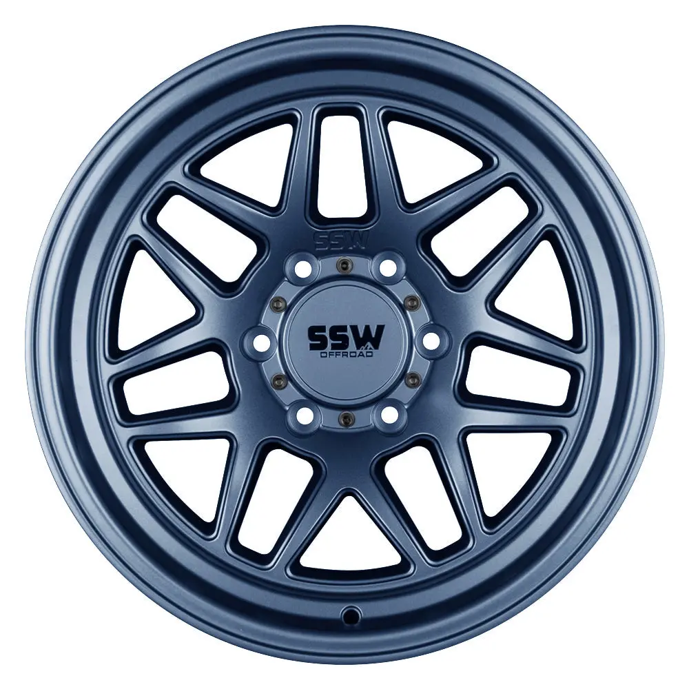 Sierra | Matte Blue | 17X9.0 | -25 1