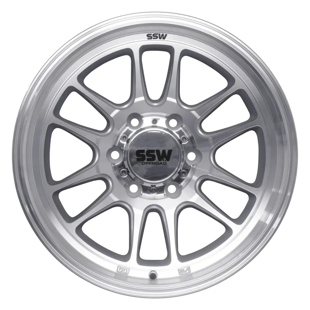 Raptor | Machined Silver | 17X9.0 | -12 1