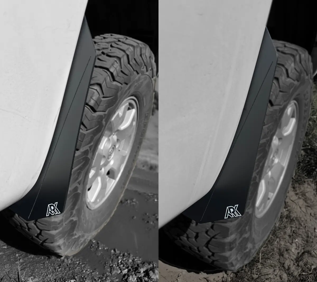 Trixpoly Micro Flares Fits 2005-2015 Toyota Tacoma 1