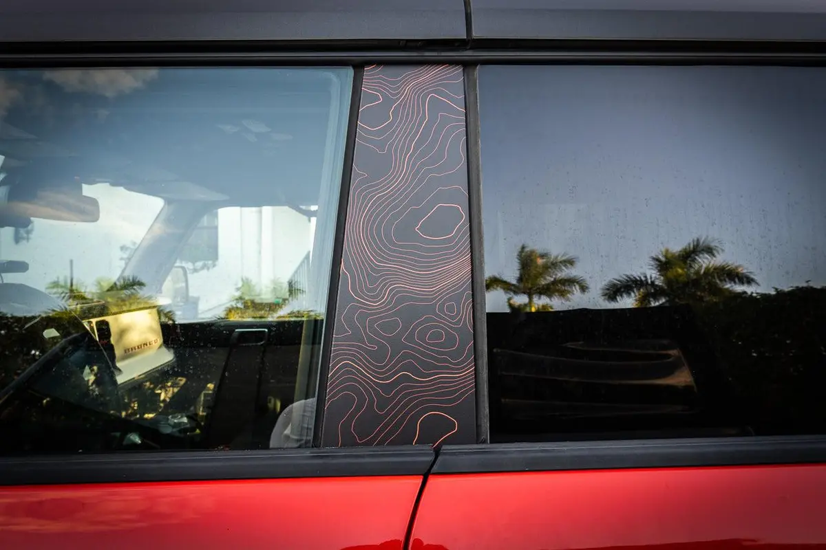 Topo B Pillar Protection Kit (Printed Series) - 2021+ Bronco 4 Door 1