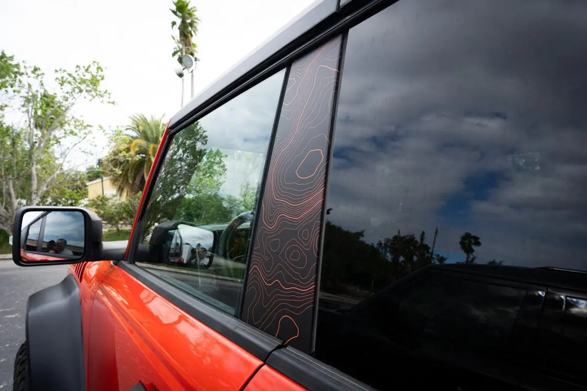 Topo B Pillar Protection Kit (Printed Series) - 2021+ Bronco 4 Door 10