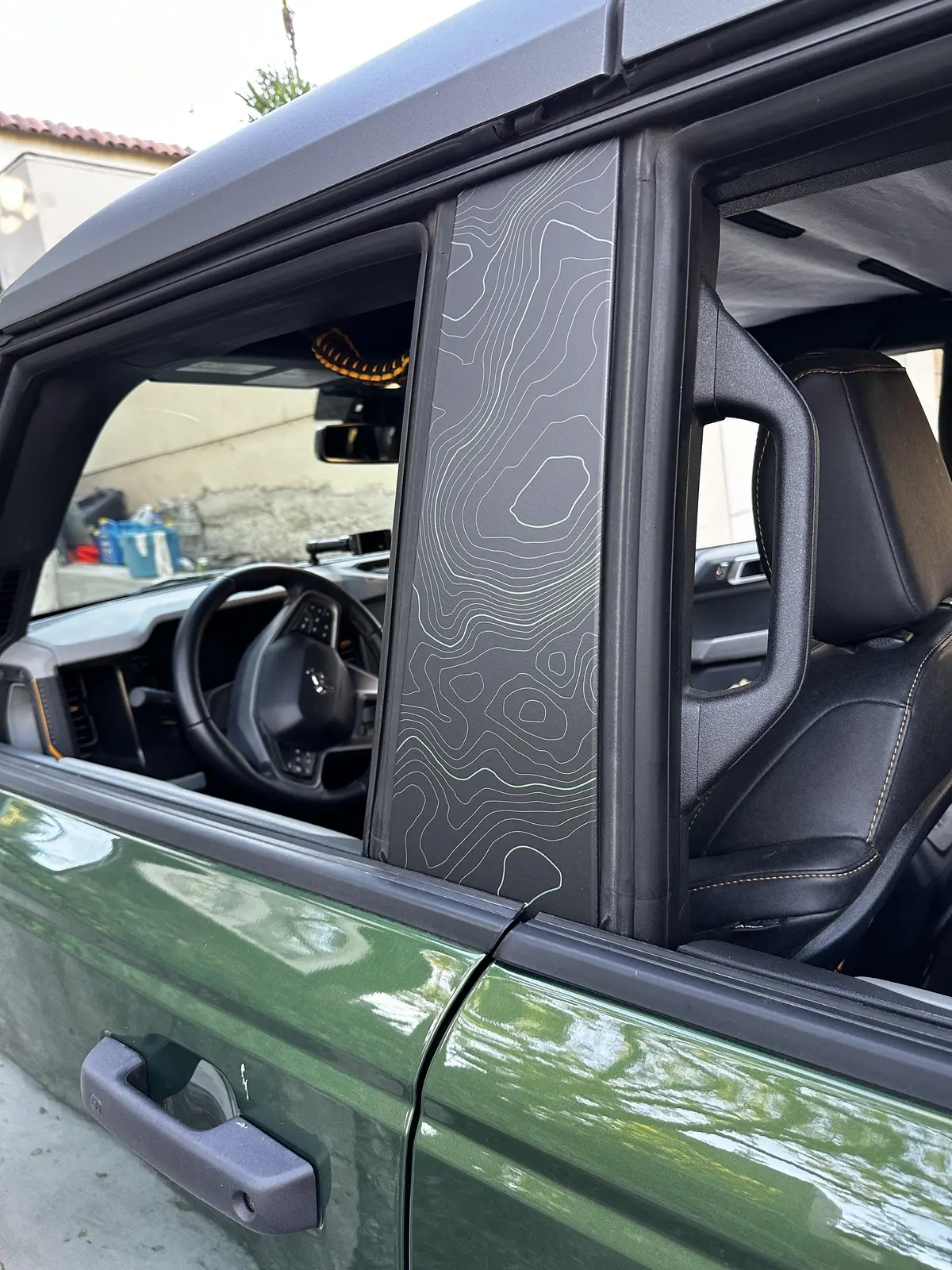 Topo B Pillar Protection Kit (Printed Series) - 2021+ Bronco 4 Door 12