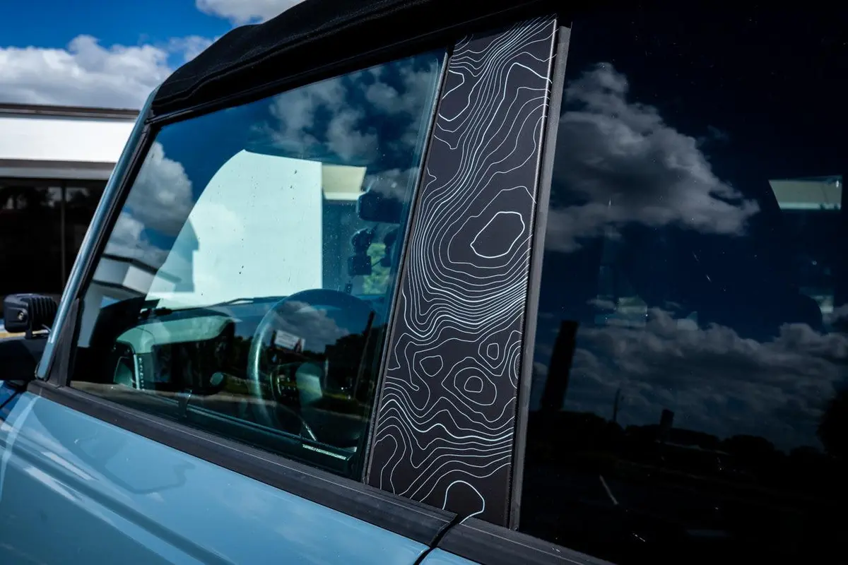 Topo B Pillar Protection Kit (Printed Series) - 2021+ Bronco 4 Door 5