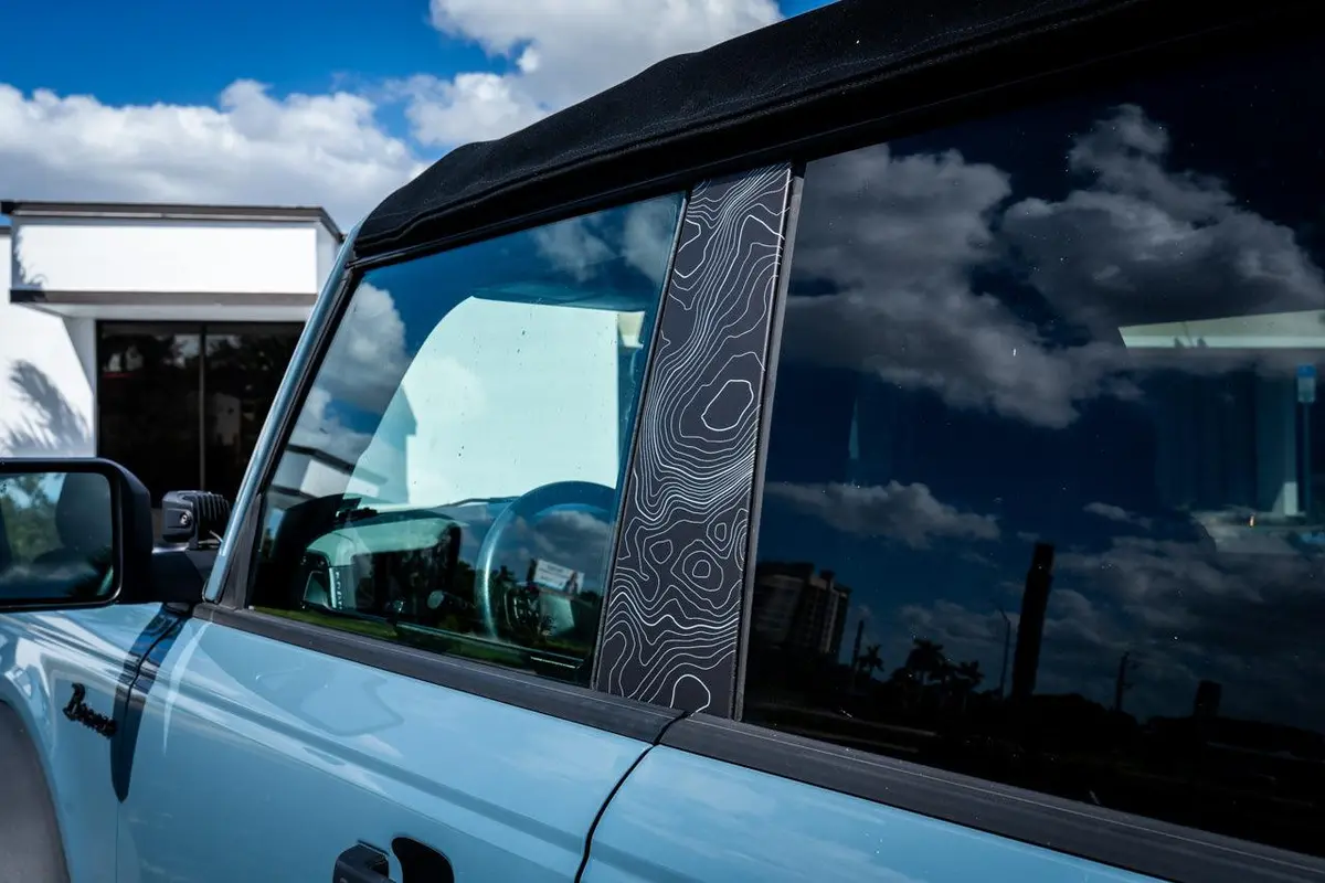Topo B Pillar Protection Kit (Printed Series) - 2021+ Bronco 4 Door 9
