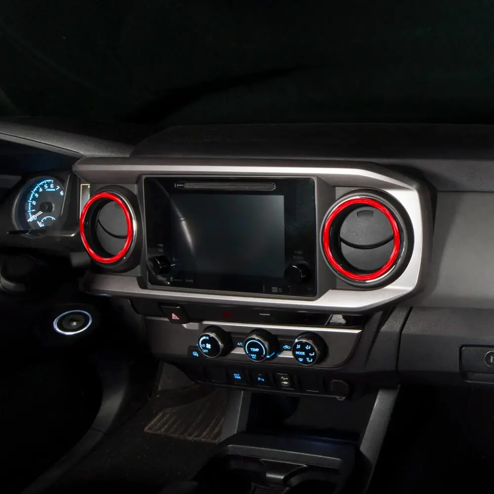 A/C Vent Rings Fits 2016-2023 Toyota Tacoma 1