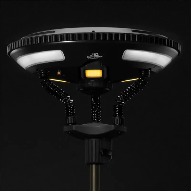 Tuff Stuff® Halo 9.75"   Solar Freestanding Light With Speaker 1