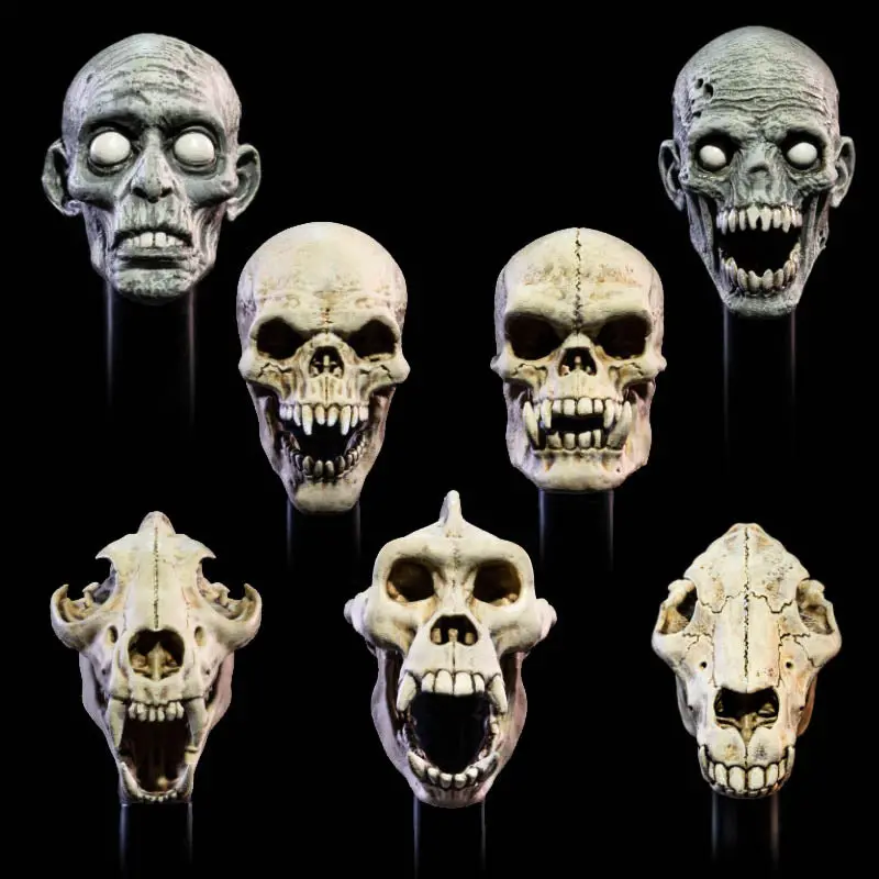 Shipping This Month - Mythic Legions All Stars 6 - Undead Heads Pack 1