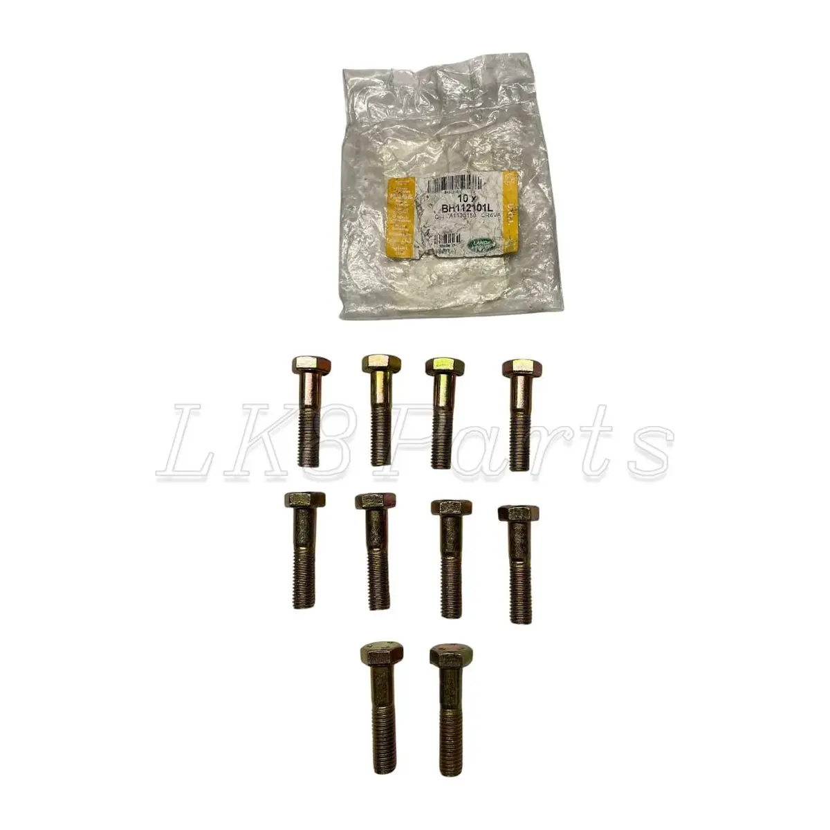 Bolts M12 X 50Mm Set 10 1