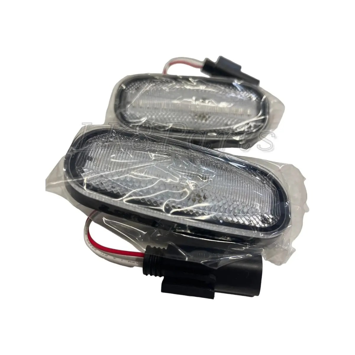 Td5 Defender Side Indicator Light Clear Pair 1