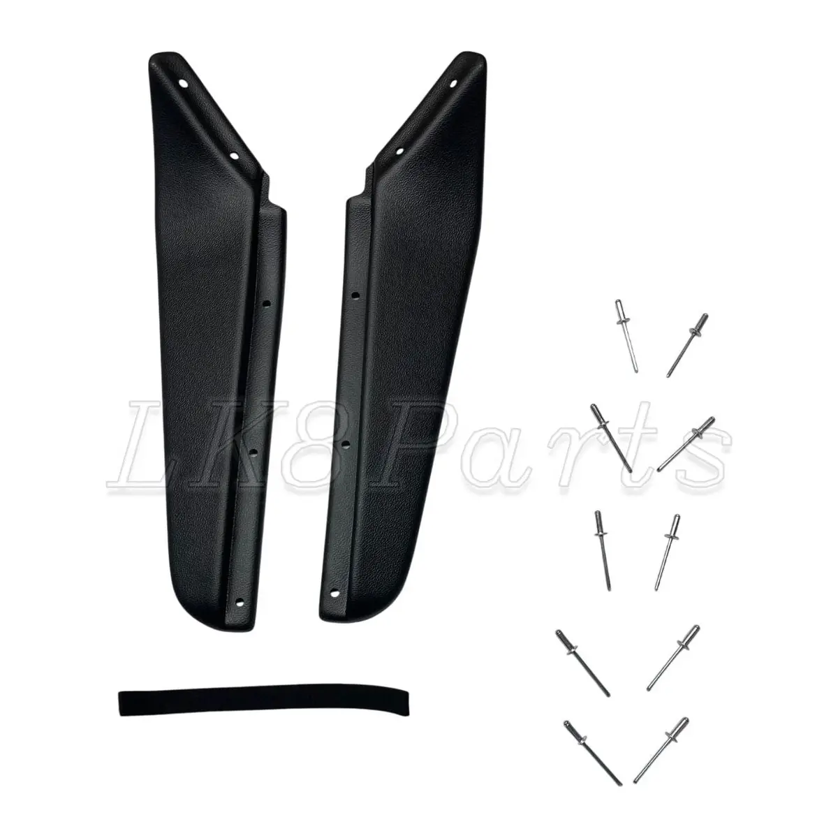 Rear Of Front Wheel Dirt D-Fenders 1