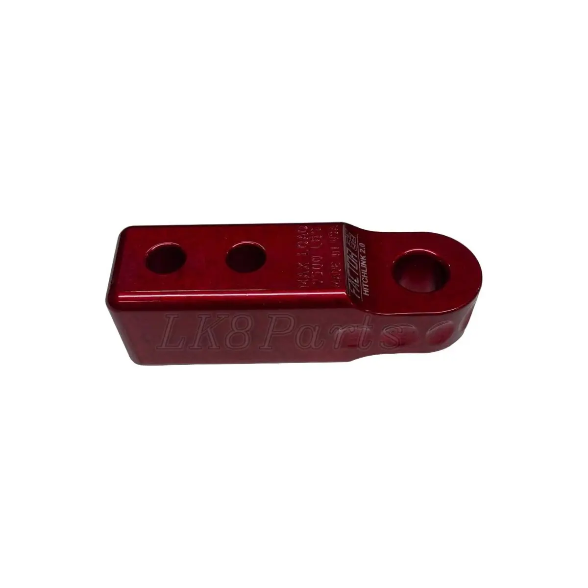 00020-01 – Factor 55 Hitchlink 2.0 (Red Aluminum Shackle Mount For 2" Receiver) 1