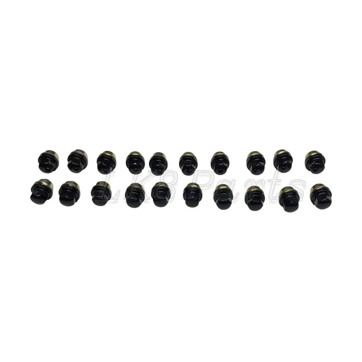 Black Wheel Lug Nut Set Of 20 1