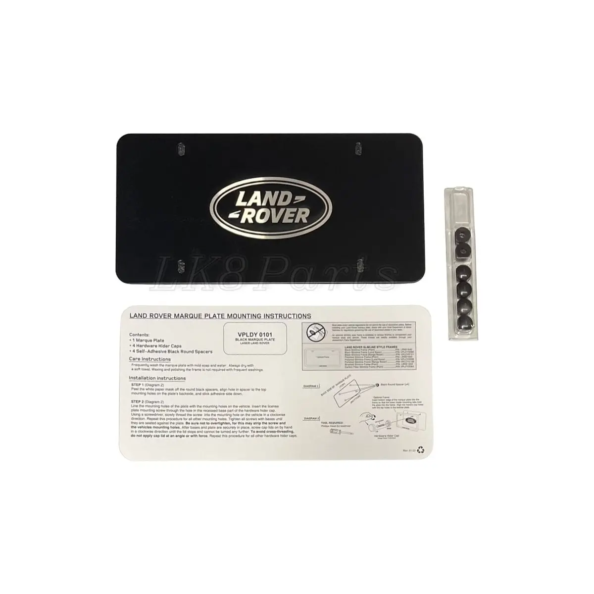Logo License Plate Genuine 1