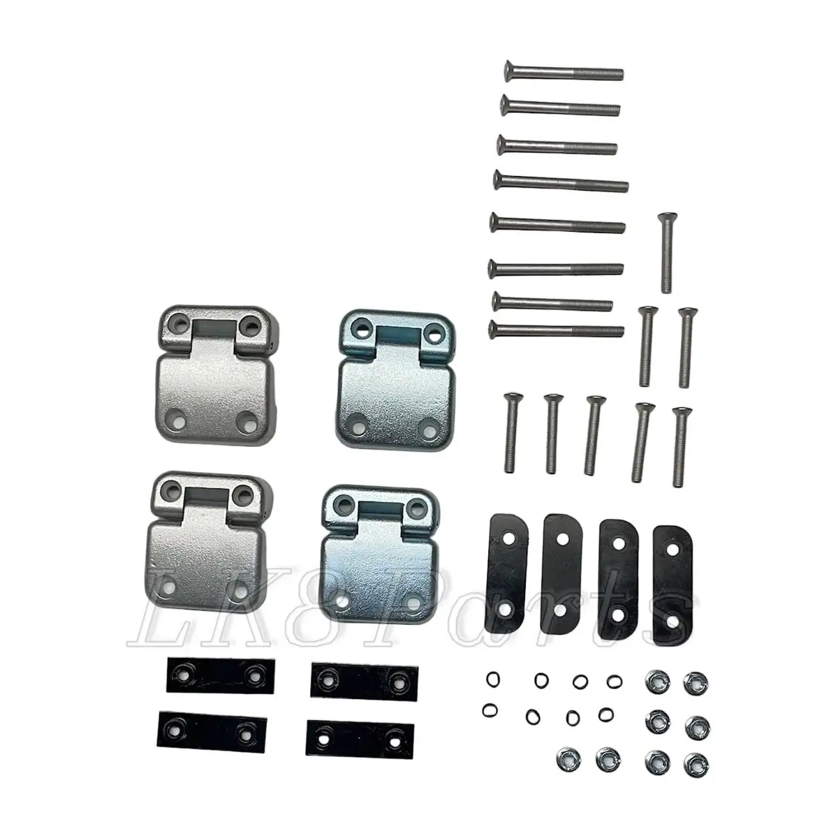 Rear Doors Hinges & Bolts Complete Kit 1