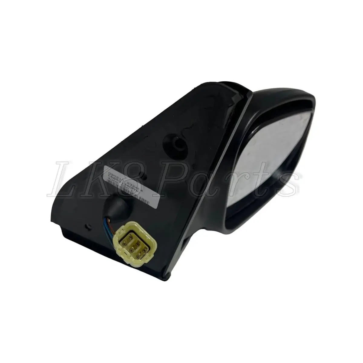 Mirror Glass Assy Rh Black Genuine 1