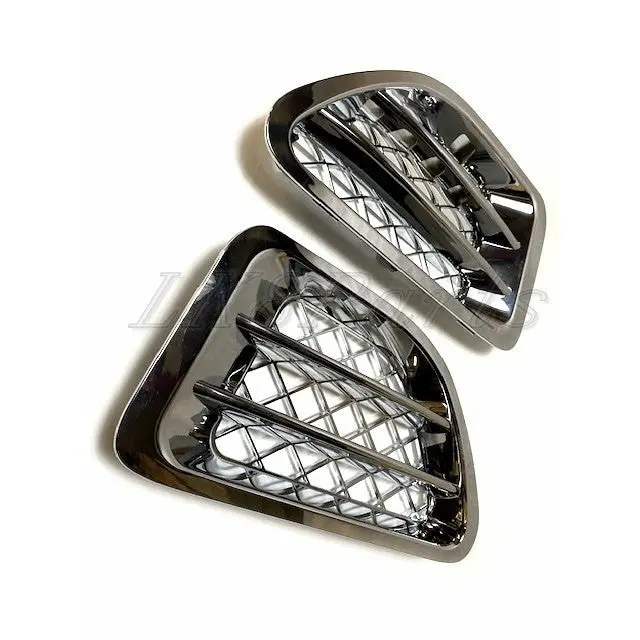 Front Fender Side Grill Grille Vent Set Chrome 1