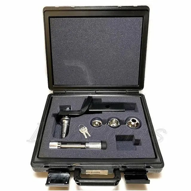 2" Tow Hitch Adapt-A-Ball Set 1
