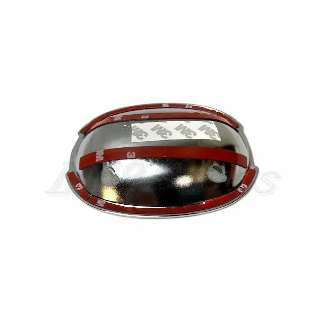 Door Handle Bowl Plastic Chrome 1