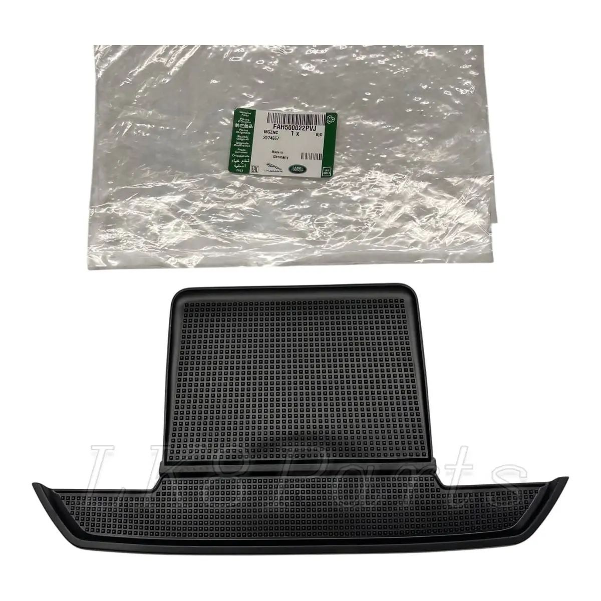Upper Center Console Rubber Mat Genuine 1