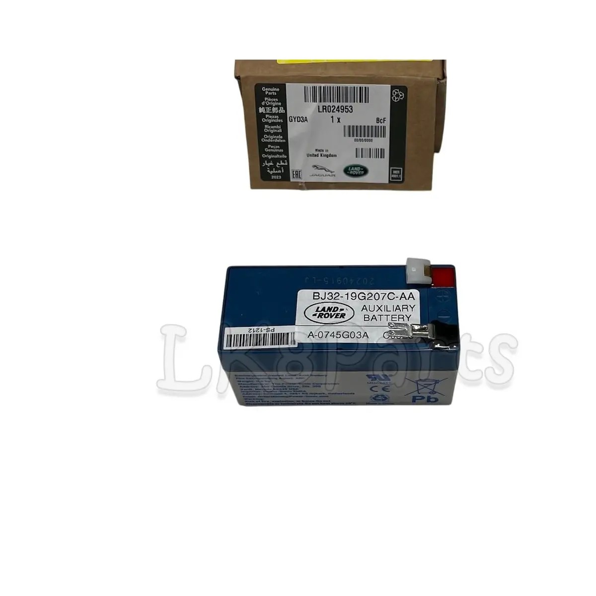Range Rover Evoque Dash Aux Battery Genuine 1