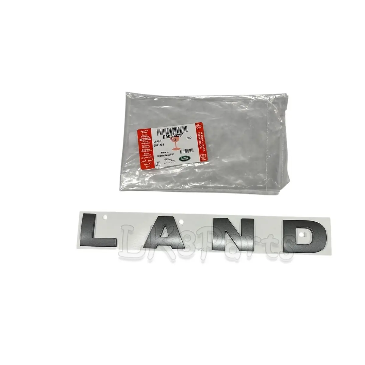 Bonnet "Land" Badge Genuine 1
