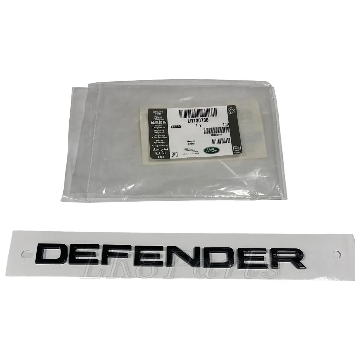 Rear Emblem Decal Sticker Genuine 1
