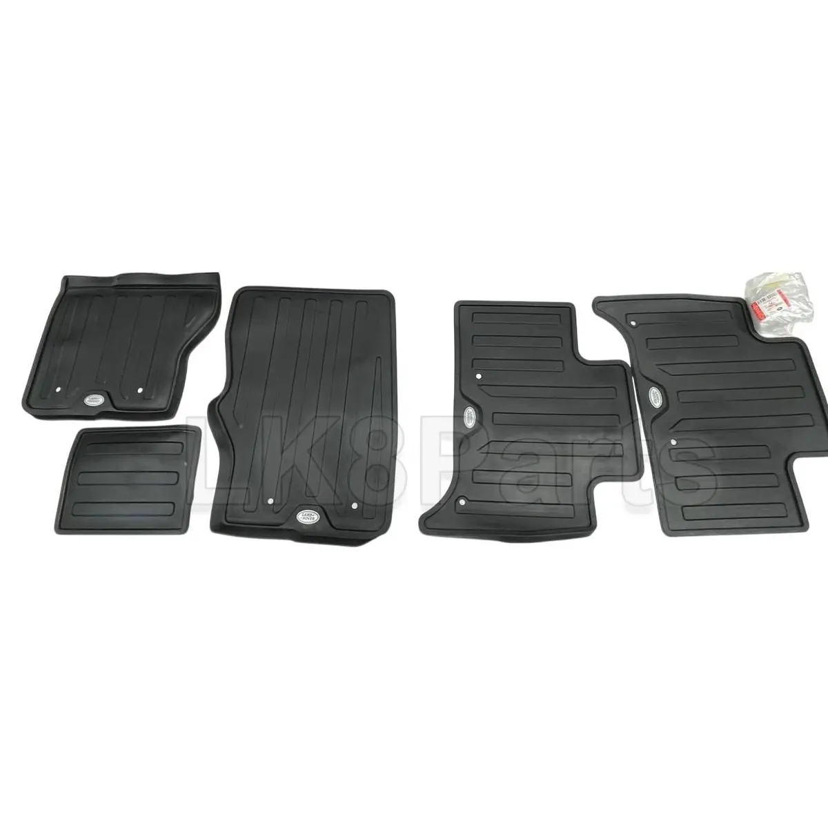 Front & Rear Genuine Rubber Floor Mats For Discovery 5 1