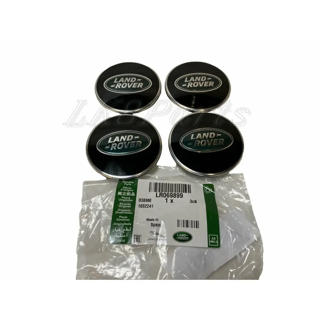 Wheel Rim Center Cover Cap Set X4 Genuine 2