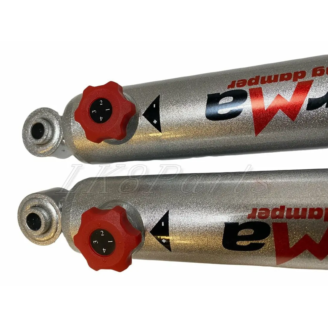 4 Stage Adjustable Steering Damper Set X2 1