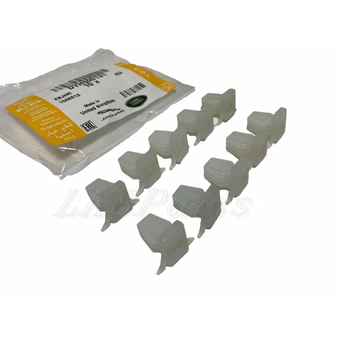 Upper Bumper Fixing Clip Nuts X10 Genuine 1