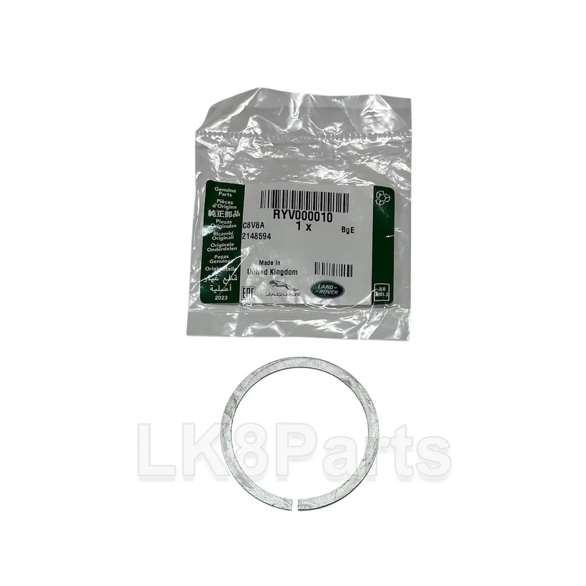 Ryv000010 Rear Knuckle Lower Bush Clip Genuine 1