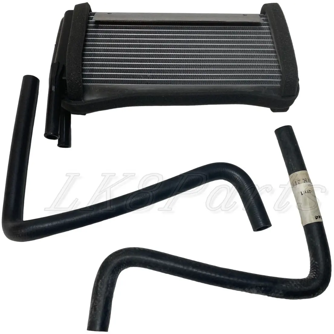 Heater Core Matrix With Inlet Outlet Hose 1