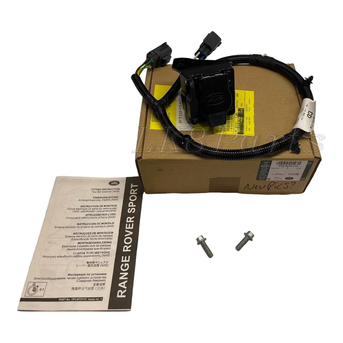 Trailer Tow Wiring Harness Genuine 1