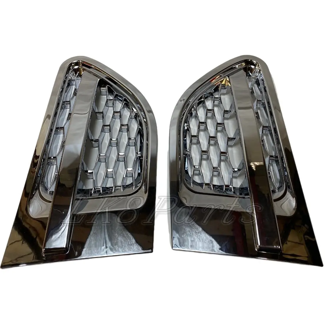 Air Intake Grille Kit Chrome Finish Pair 1