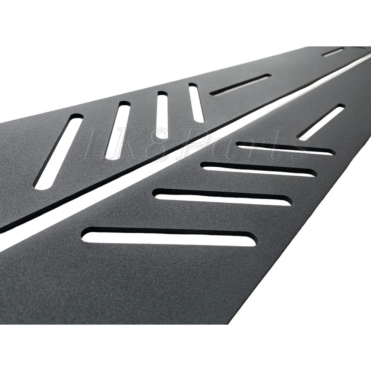 Proud Rhino Defender 90/110/130 Rock Slider Step Inserts - Black Textured Finish 1